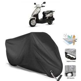 Coverplus Kuba Cargo Siyah Motosiklet Branda