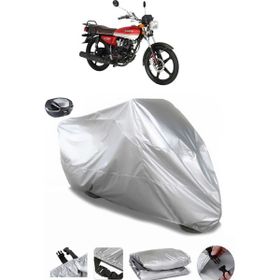 Coverplus Kuba CG 50 Gri Arka Çanta Uyumlu Su Geçirmez Motosiklet Brandası