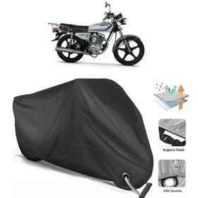 Coverplus Kuba CG150 Siyah Motosiklet Branda