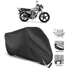 Coverplus Kuba CG150 Siyah Motosiklet Branda
