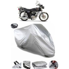 Coverplus Kuba Çita 100 Gri Arka Çanta Uyumlu Su Geçirmez Motosiklet Brandası