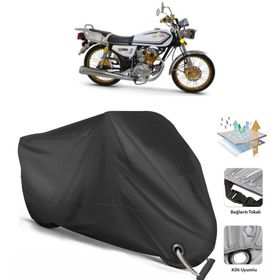 Coverplus Kuba Çita 100R Gold Siyah Motosiklet Branda