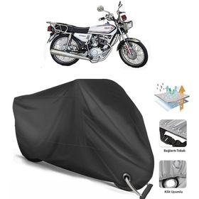 Coverplus Kuba Çita 100R Max Siyah Motosiklet Branda