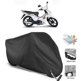 Coverplus Kuba Ege 50 Siyah Motosiklet Branda