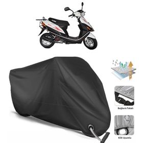 Coverplus Kuba Fighter 50 Siyah Motosiklet Branda