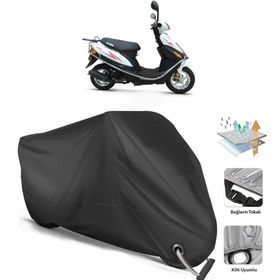 Coverplus Kuba Fighter 80 Siyah Motosiklet Branda