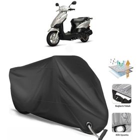 Coverplus Kuba Golf 100 Siyah Motosiklet Branda