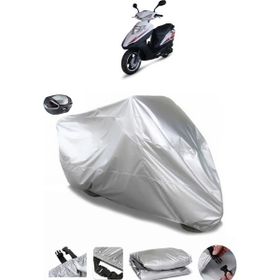Coverplus Kuba Hasat 100 Gri Arka Çanta Uyumlu Su Geçirmez Motosiklet Brandası