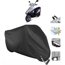 Coverplus Kuba Hasat 100 Siyah Motosiklet Branda