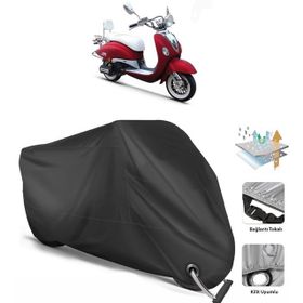 Coverplus Kuba Nirvana 150 Siyah Motosiklet Branda