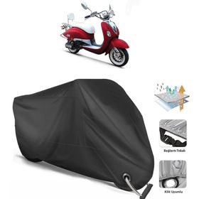 Coverplus Kuba Nirvana 150 Siyah Motosiklet Branda