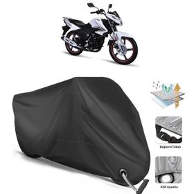 Coverplus Kuba Pars Siyah Motosiklet Branda