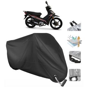 Coverplus Kuba Reiz 100 Siyah Motosiklet Branda