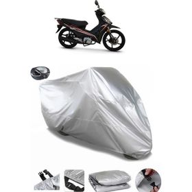 Coverplus Kuba Reiz 50 Gri Arka Çanta Uyumlu Su Geçirmez Motosiklet Brandası