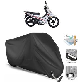 Coverplus Kuba Reiz 50 Siyah Motosiklet Branda