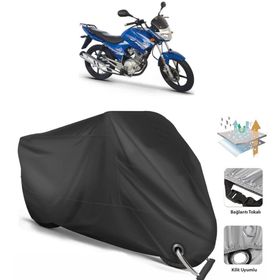 Coverplus Kuba Ruha 125 Siyah Motosiklet Branda