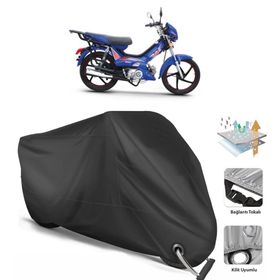 Coverplus Kuba Runner 50 Siyah Motosiklet Branda