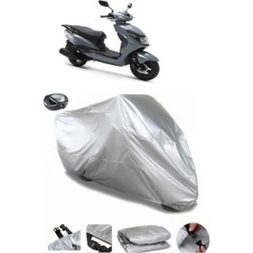 Coverplus Kuba Space 50 Pro Gri Arka Çanta Uyumlu Su Geçirmez Motosiklet Brandası
