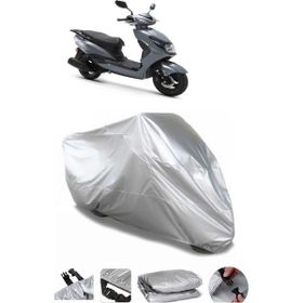 Coverplus Kuba Space 50 Pro Gri Su Geçirmez Motosiklet Brandası