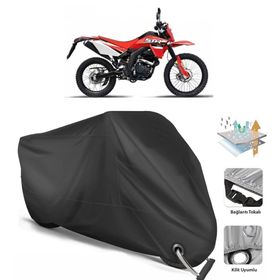 Coverplus Kuba STR 250 Siyah Motosiklet Branda