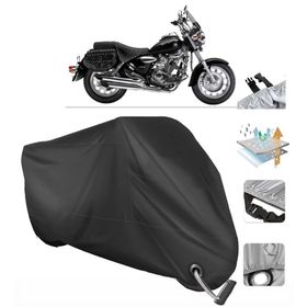 Coverplus Kuba Superlight 150 Siyah Motosiklet Branda