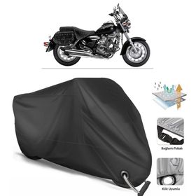 Coverplus Kuba Superlight 150 Siyah Motosiklet Branda