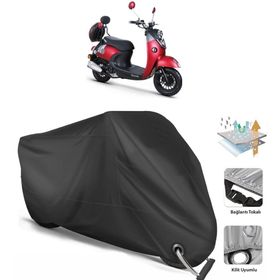 Coverplus Kuba Trendy XC 50 Siyah Motosiklet Branda