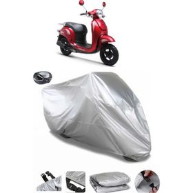 Coverplus Kuba Twister 50 Gri Arka Çanta Uyumlu Su Geçirmez Motosiklet Brandası