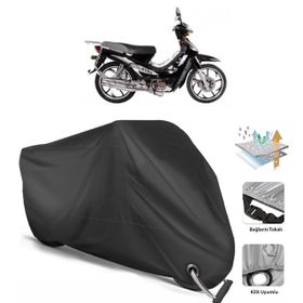 Coverplus Kuba XY100-E Siyah Motosiklet Branda