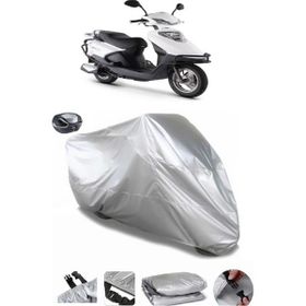 Coverplus Kuba Zenzero Gri Arka Çanta Uyumlu Su Geçirmez Motosiklet Brandası