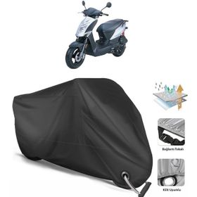 Coverplus Kymco Agility 125 Siyah Motosiklet Branda
