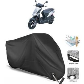 Coverplus Kymco Agility 125 Siyah Motosiklet Branda