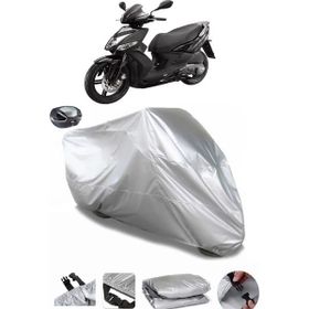 Coverplus Kymco Agility 16+ 150 Gri Arka Çanta Uyumlu Su Geçirmez Motosiklet Brandası