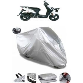 Coverplus Kymco Agility Carry 50I 4T Gri Arka Çanta Uyumlu Su Geçirmez Motosiklet Brandası