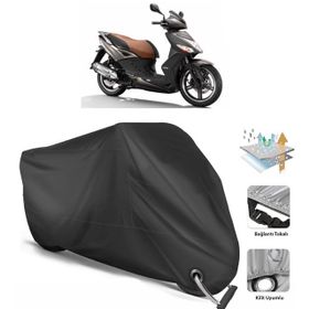 Coverplus Kymco Agility City 125 Siyah Motosiklet Branda