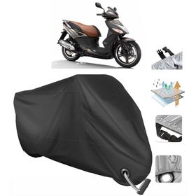 Coverplus Kymco Agility City 125 Siyah Motosiklet Branda