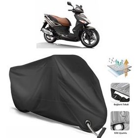 Coverplus Kymco Agility City 125 Siyah Motosiklet Branda