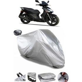 Coverplus Kymco Agility City 200I Gri Arka Çanta Uyumlu Su Geçirmez Motosiklet Brandası