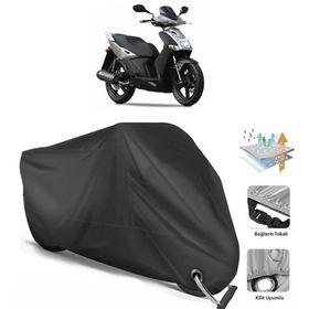 Coverplus Kymco Agility City 200i Siyah Motosiklet Branda