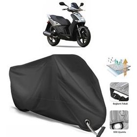 Coverplus Kymco Agility City 200i Siyah Motosiklet Branda