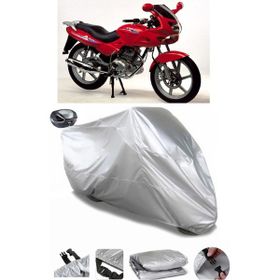 Coverplus Kymco CK 125 Pulsar Gri Arka Çanta Uyumlu Su Geçirmez Motosiklet Brandası