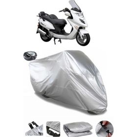 Coverplus Kymco Grand Dink 250 Gri Arka Çanta Uyumlu Su Geçirmez Motosiklet Brandası