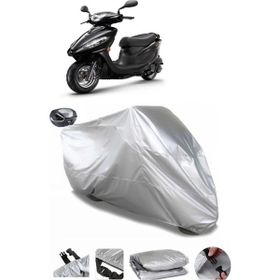 Coverplus Kymco Jockey 125 Gri Arka Çanta Uyumlu Su Geçirmez Motosiklet Brandası