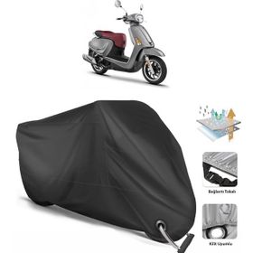 Coverplus Kymco Like 125 Siyah Motosiklet Branda