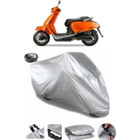 Coverplus Kymco Like S 125 Gri Arka Çanta Uyumlu Su Geçirmez Motosiklet Brandası
