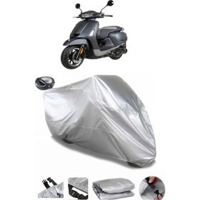 Coverplus Kymco Like S 50 Gri Arka Çanta Uyumlu Su Geçirmez Motosiklet Brandası
