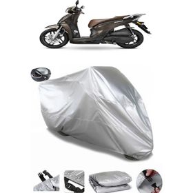Coverplus Kymco People 125 Gri Arka Çanta Uyumlu Su Geçirmez Motosiklet Brandası