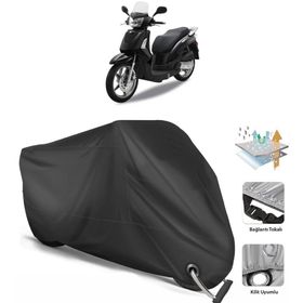 Coverplus Kymco People S 200 Siyah Motosiklet Branda