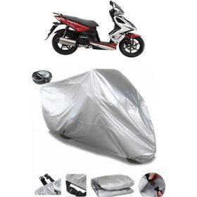 Coverplus Kymco Super 8 125 Gri Arka Çanta Uyumlu Su Geçirmez Motosiklet Brandası