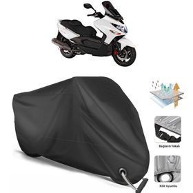 Coverplus Kymco Xciting 500 Siyah Motosiklet Branda